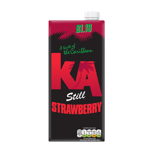 KA STILL STRAWBERRY PMP £1.19 1L