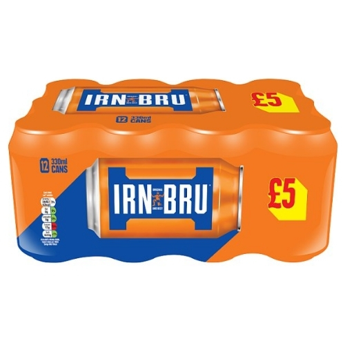 IRN-BRU PMP £5.00 12PK 330ML