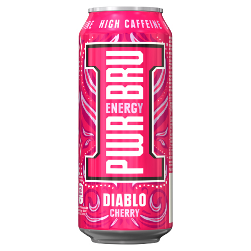 PWR-BRU DIABLO CHERRY 500ML