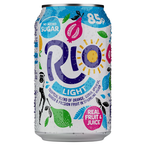RIO TROPICAL LIGHT PMP 85P 330ML