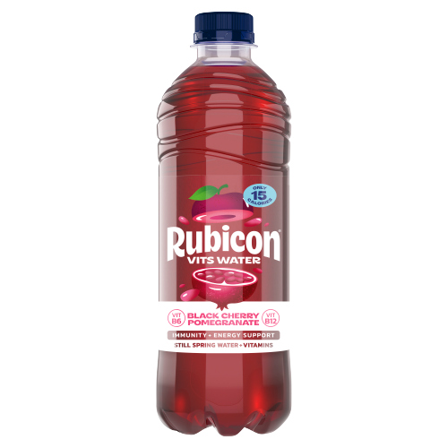 RUBICON SPRING STILL VITS BLACK CHERRY POMEGRANATE 500ML