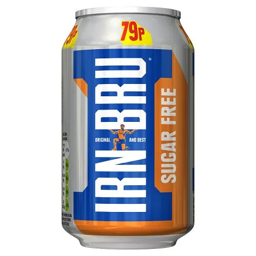 IRN-BRU SUGAR FREE PMP 79P 330ML