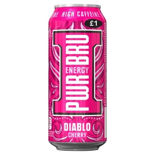 PWR-BRU DIABLO CHERRY PMP £1.00 500ML
