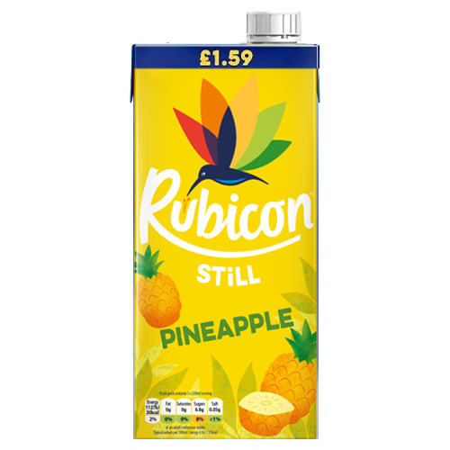 RUBICON STILL PINEAPPLE PMP £1.59 1L