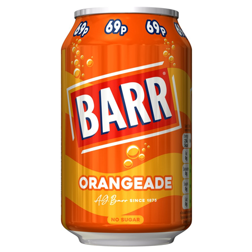 BARR ORANGEADE PMP 69P 330ML
