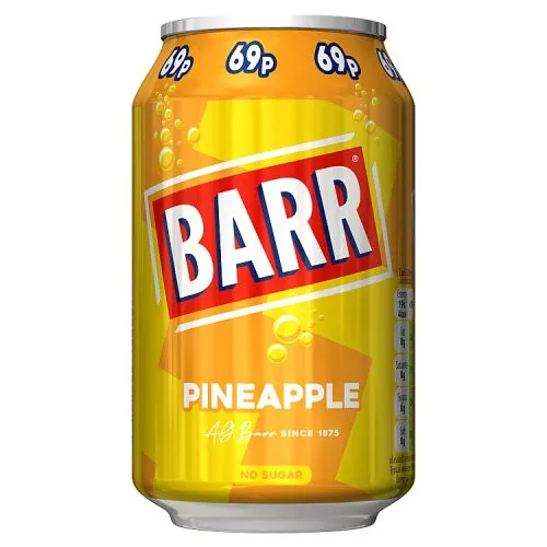 BARR PINEAPPLE PMP 69P 330ML