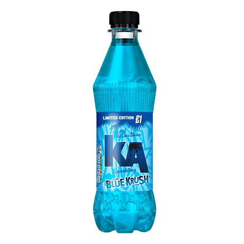 KA LIMITED EDITION SPARKLING BLUE KRUSH PMP £1.00 500ML