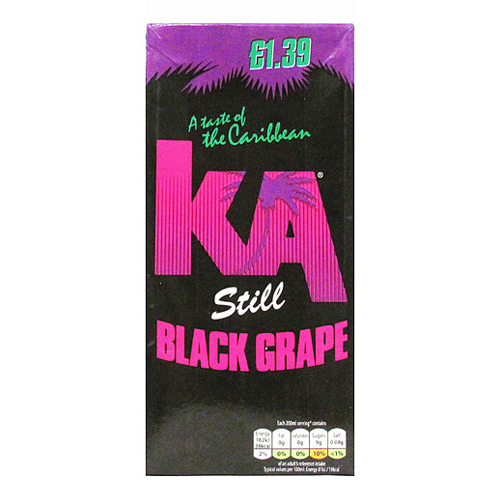 KA STILL BLACK GRAPE PMP £1.39 1L