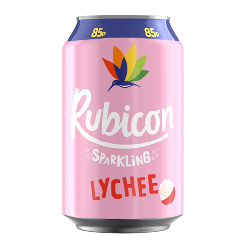 RUBICON SPARKLING LYCHEE PMP 85P 330ML