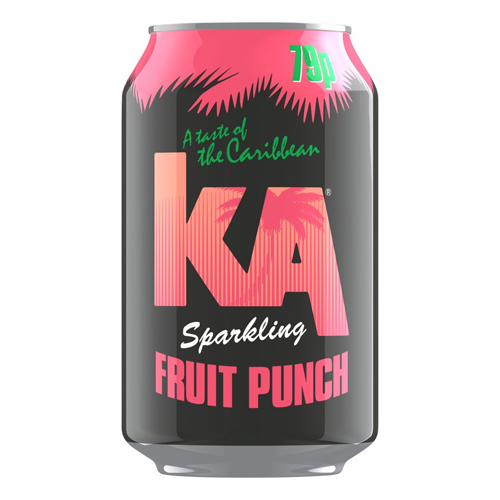 KA SPARKLING FRUIT PUNCH PMP 79P 330ML