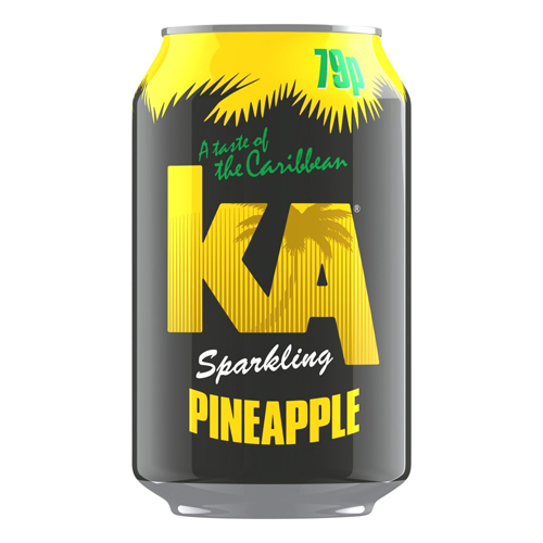 KA SPARKLING PINEAPPLE PMP 79P 330ML