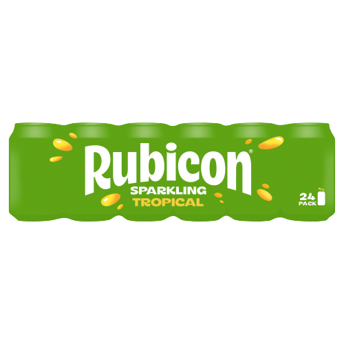 RUBICON SPARKLING TROPICAL FLAVOUR 330ML