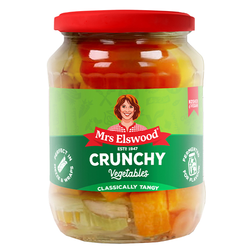 MRS ELSWOOD CRUNCHY VEGETABLES 540G