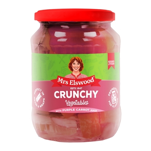MRS ELSWOOD CRUNCHY VEGETABLES WITH PURPLE CARROT 540G