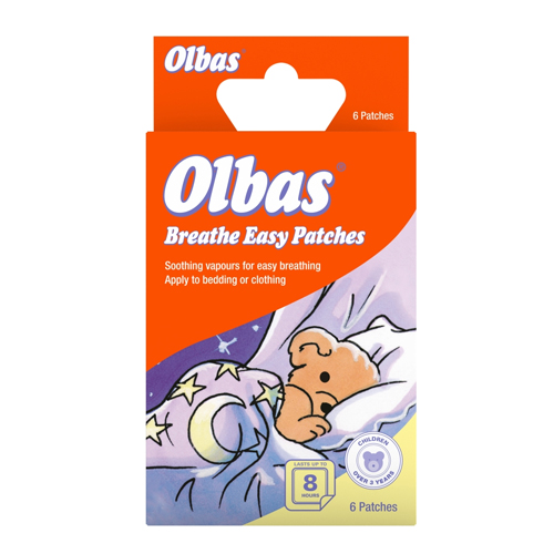 OLBAS BREATHE EASY PATCHES 6S
