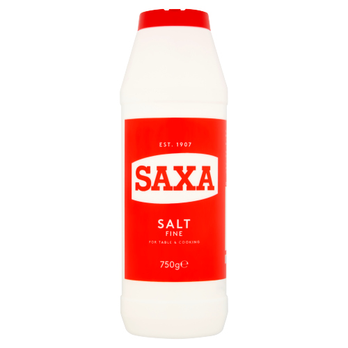 SAXA TABLE SALT 750G