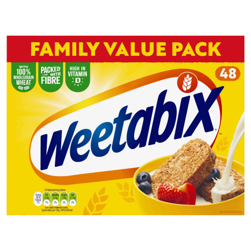 WEETABIX ORIGINAL CEREAL 48S