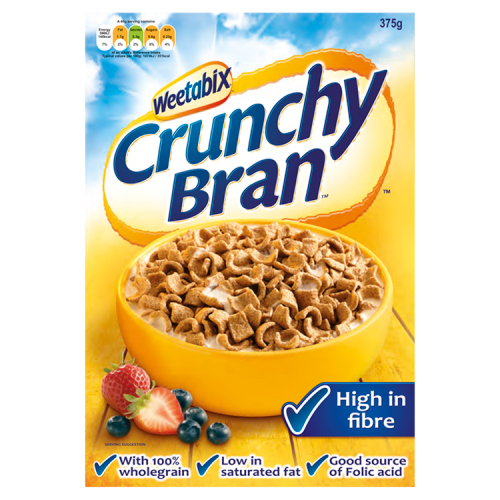 WEETABIX CRUNCHY BRAN 9X375G