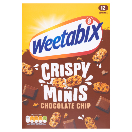 WEETABIX CRISPY MINIS CHOCOLATE CHIP 500G