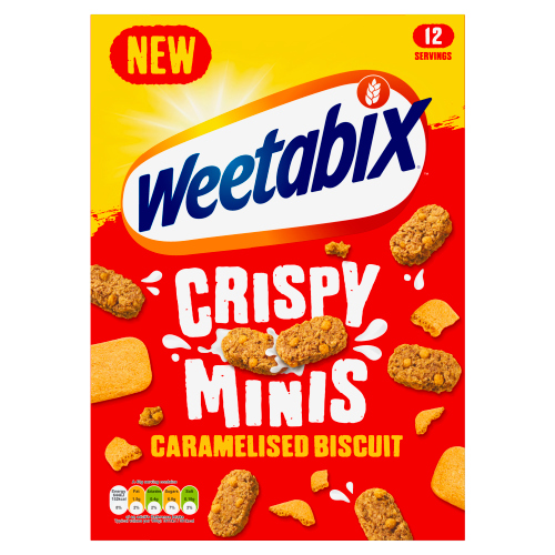 WEETABIX CRISPY MINIS CARAMELISED BISCUIT 500G
