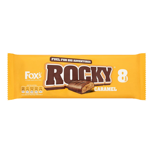 FOX'S ROCKY CARAMEL BARS 156G - A