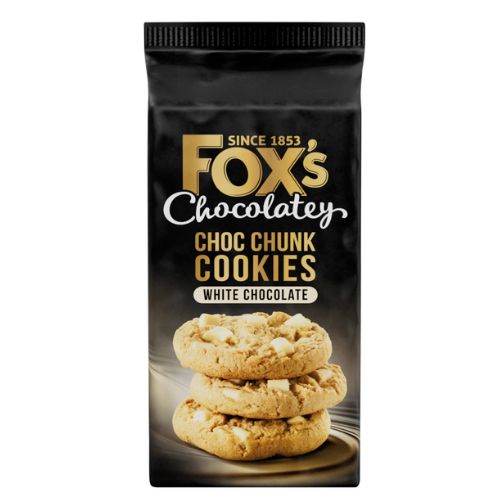 FOX'S FABULOUS WHITE CHOCOLATE COOKIES 180G
