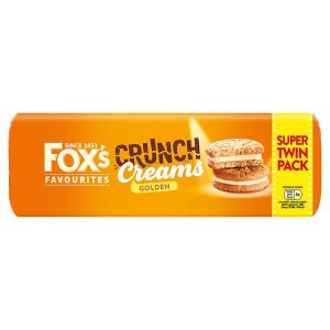 FOX'S CRUNCH CREAM GOLDEN TWIN PACK 400G