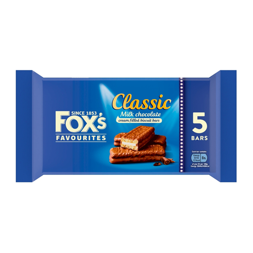 FOX'S CLASSIC BARS  24X 5PK