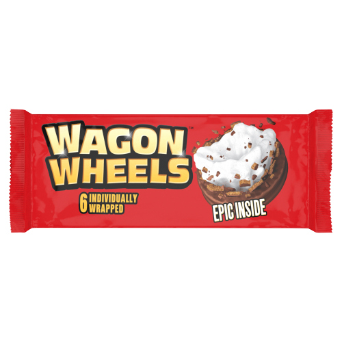 WAGON WHEELS ORIGINAL BISCUITS 6PK 228.6G