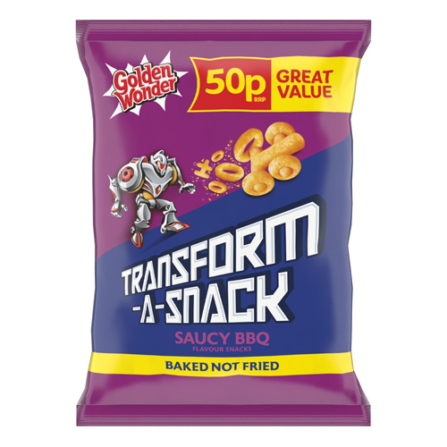 GOLDEN WONDER TAS SAUCY BBQ PMP 50P 27G