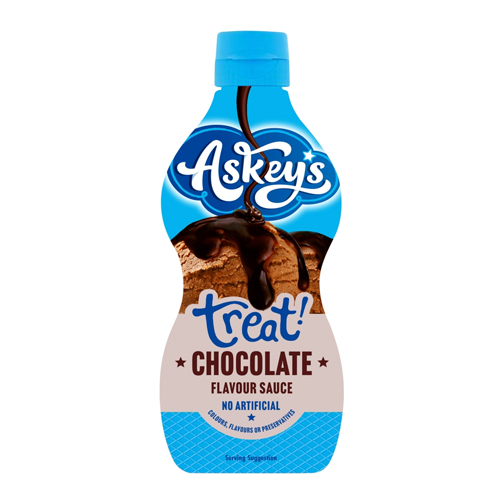 ASKEYS TREAT CHOCOLATE FLAVOUR TOPPING 325G