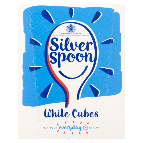 SILVER SPOON SUGAR WHITE CUBES 500G