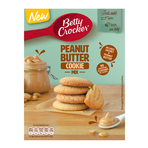 BETTY CROCKER PEANUT BUTTER COOKIE MIX 310G