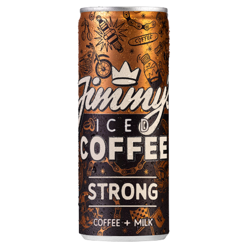 JIMMYS ICED COFFEE STRONG CAN 250ML
