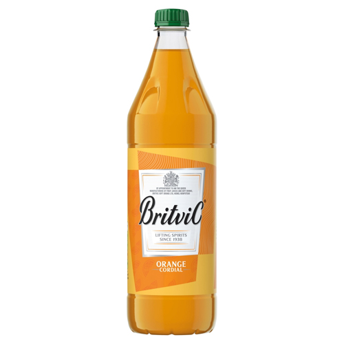 BRITVIC ORANGE CORDIAL PET 1L