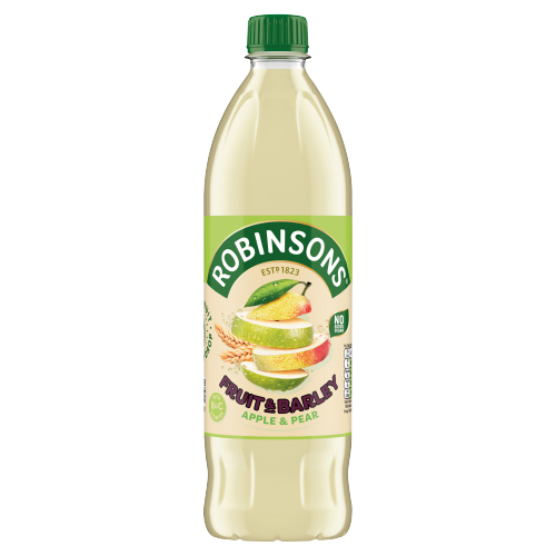 ROBINSONS FRUIT & BARLEY APPLE & PEAR PET 1L