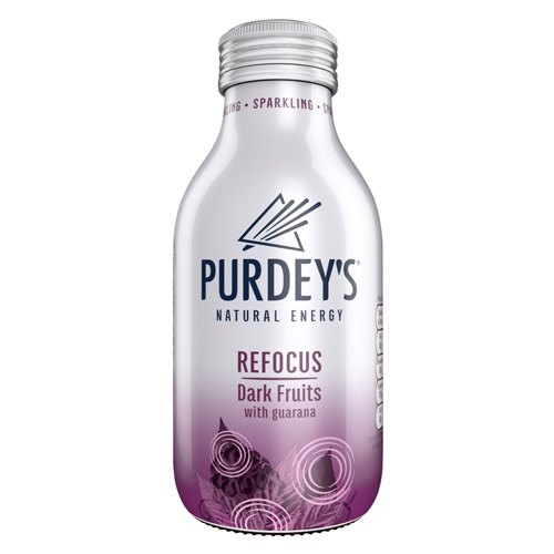 PURDEY'S REFOCUS DARK FRUIT GLASS 330ML