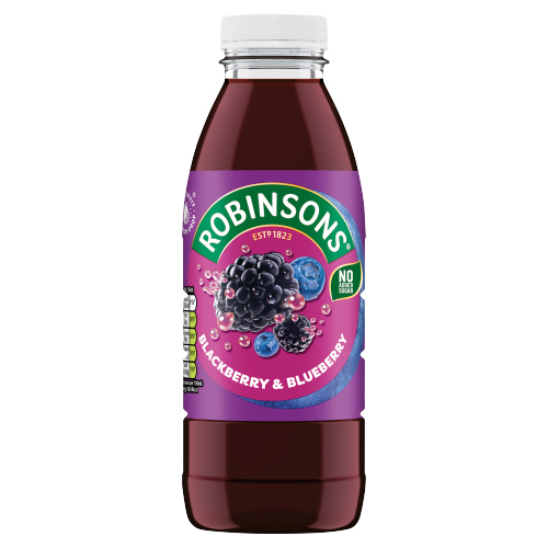 ROBINSONS RTD BLACKBERRY & BLUEBERRY JUICE NAS PET 500ML