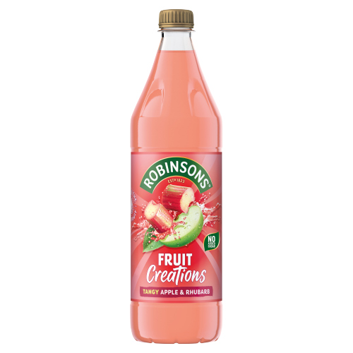 ROBINSONS APPLE & RHUBARB 1L