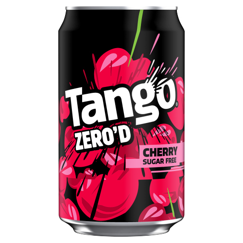 TANGO CHERRY SUGAR FREE CAN 330ML