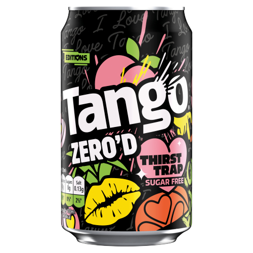 TANGO ZERO'D THIRST TRAP SUGAR FREE CAN 330ML
