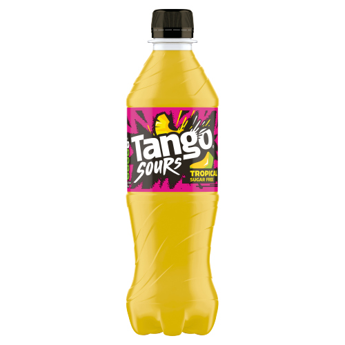 TANGO SOURS TROPICAL SUGAR FREE PET 500ML