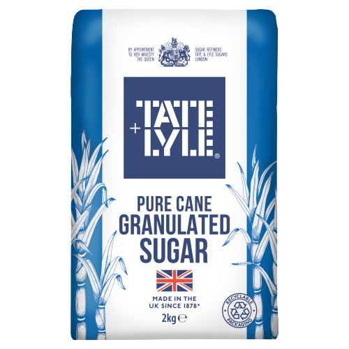 TATE & LYLE GRANULATED SUGAR 2KG