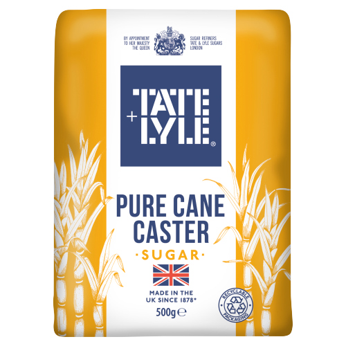 TATE & LYLE CASTER SUGAR 500G