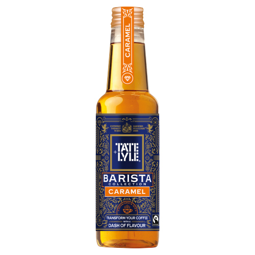 TATE & LYLE BARISTA CARAMEL SYRUP FOR COFFEE 250ML
