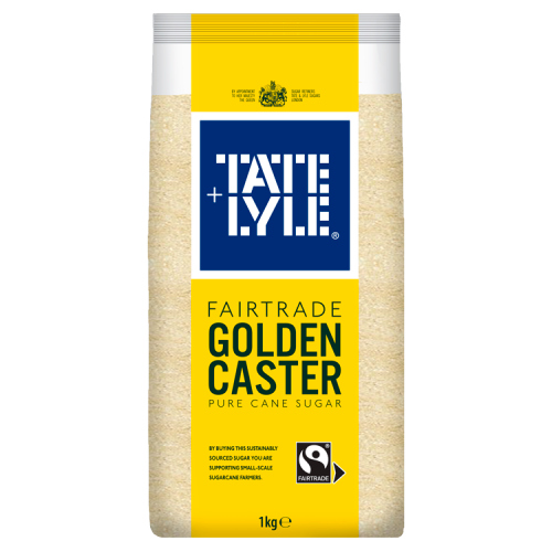 TATE & LYLE FAIRTRADE GOLDEN CASTER SUGAR 1KG