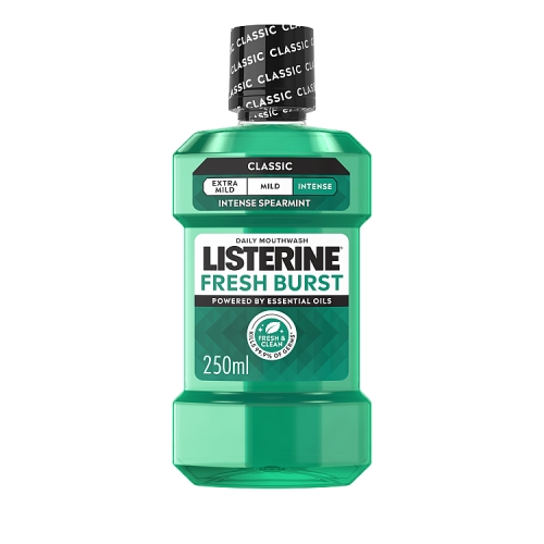 LISTERINE MOUTHWASH FRESH BURST 250ML