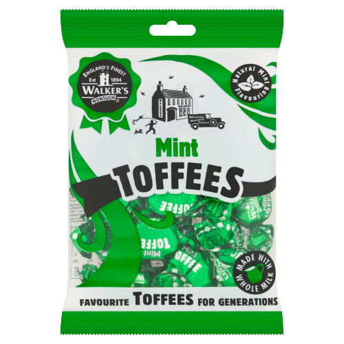 WALKERS NONSUCH MINT TOFFEES 150G