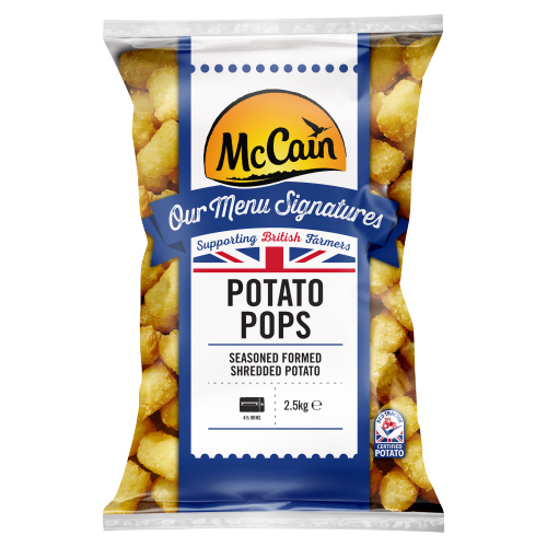 MCCAIN POTATO POPS 2.5KG