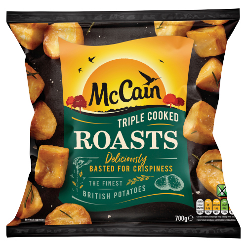MCCAIN TRIPLE COOKED ROASTS 700G